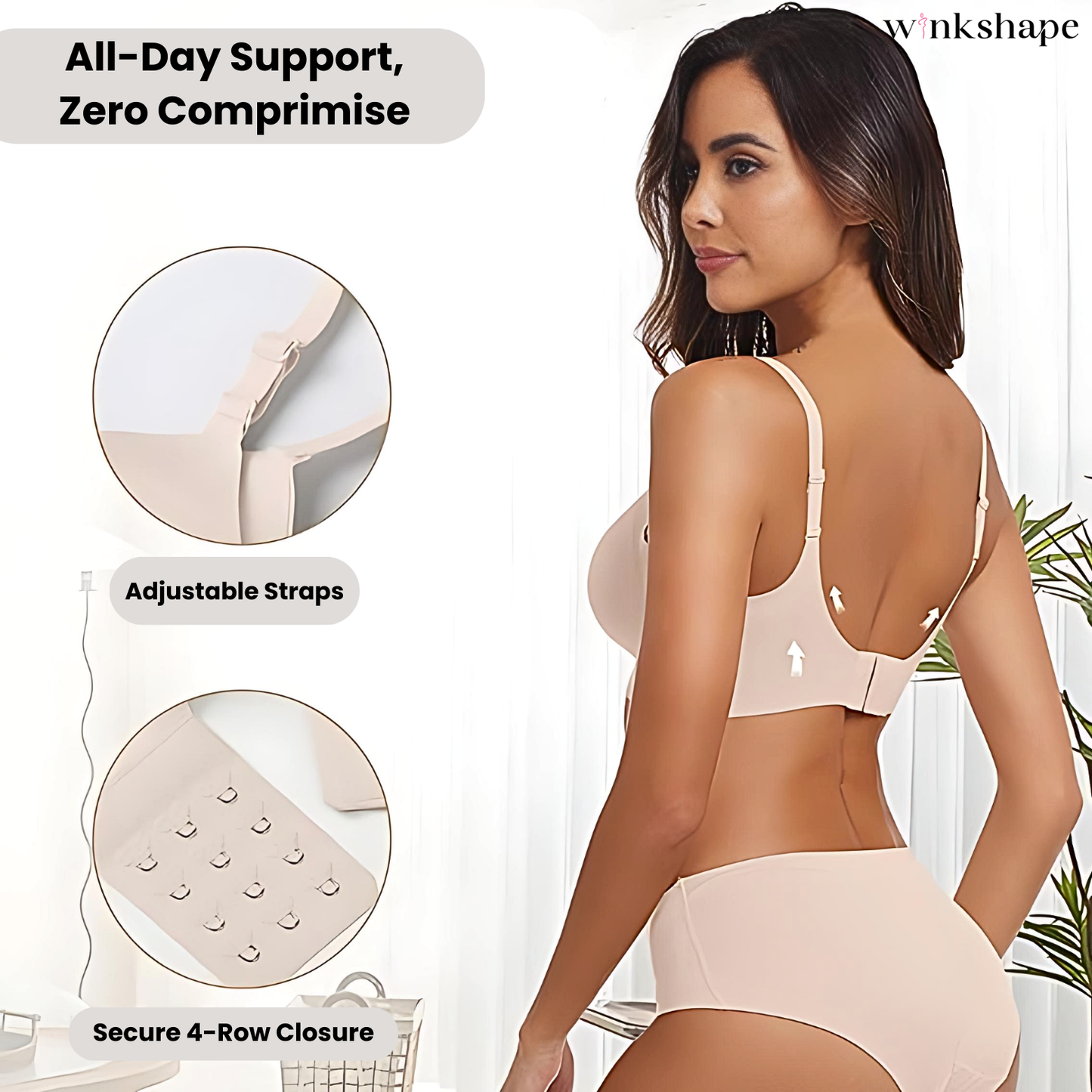 Seamless Push-up Bra