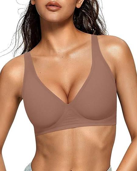 Seamless V-Cut Bra