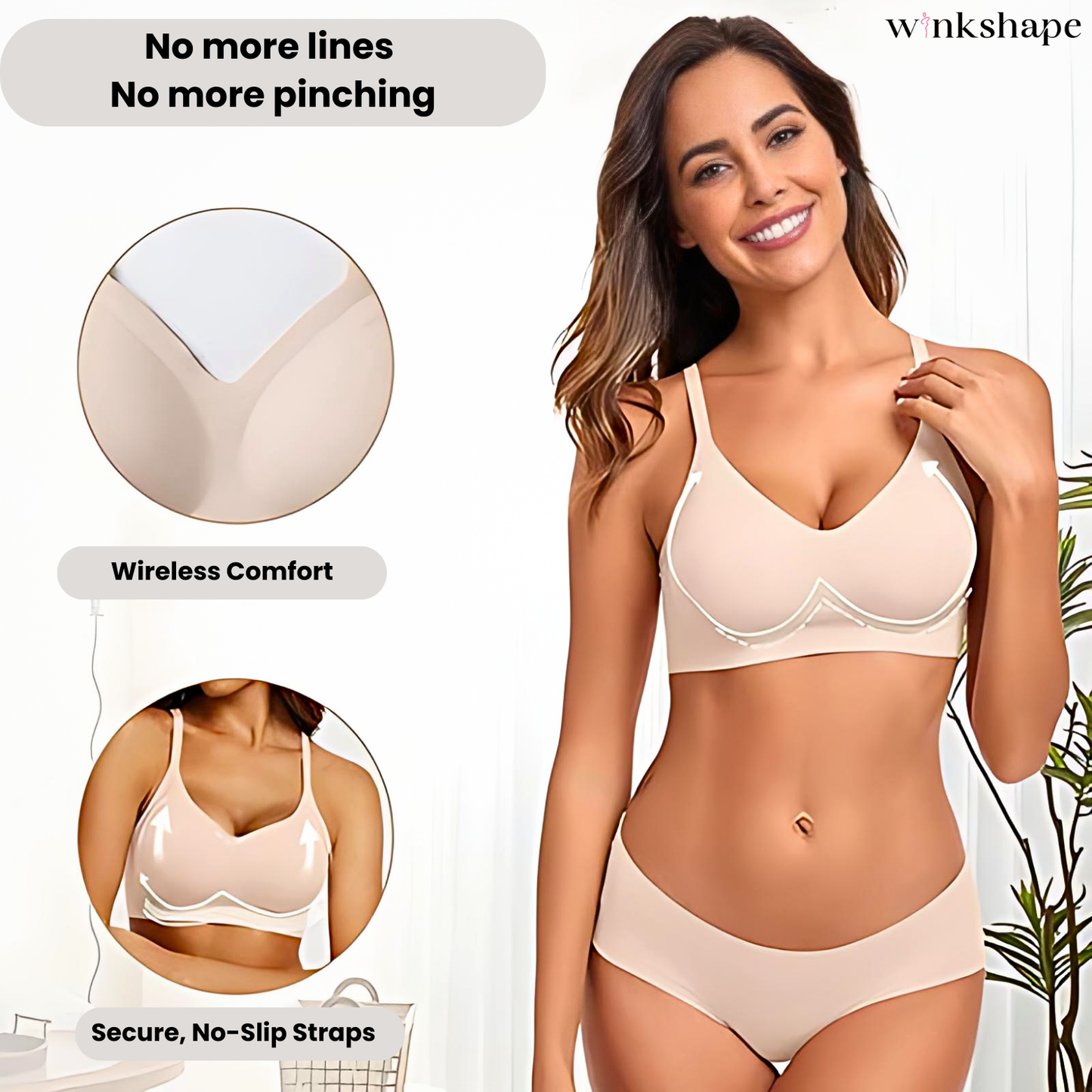 Seamless Push-up Bra